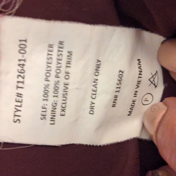 ❤️ LUSH Plumb Purple Tank Blouse Sz 2 - Picture 4 of 6